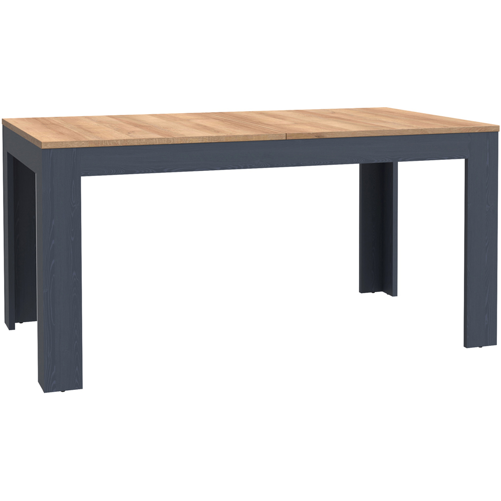 Florence Bohol 4 Seater Extending Dining Table Riviera Oak and Navy Image 2