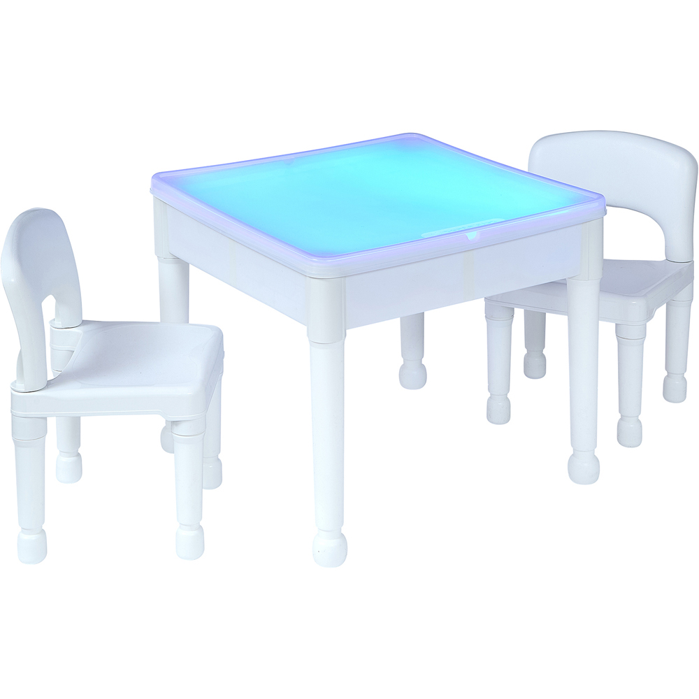 Liberty House Kids 2 Seater Table and Chair Set with LED Image 3