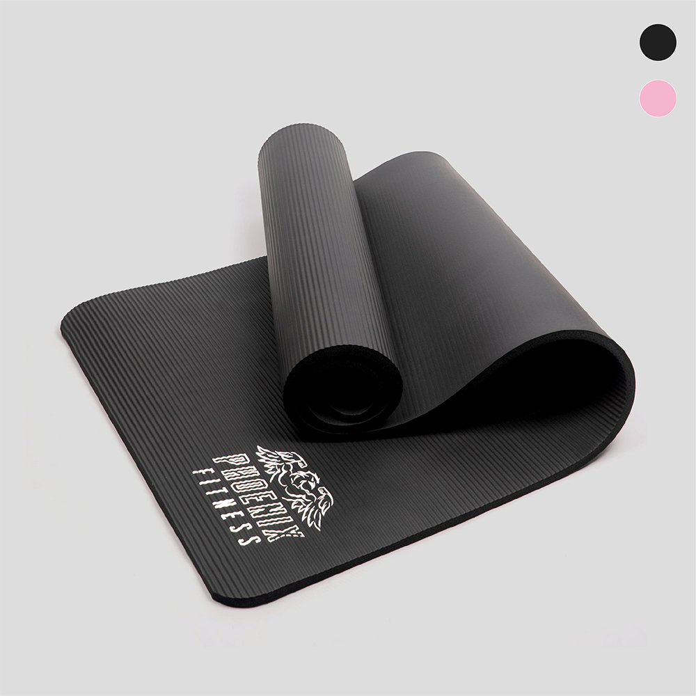 Phoenix Fitness Black NBR Floor Mat Image 2