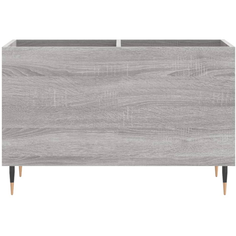 vidaXL Grey Sonoma Record Cabinet Image 4