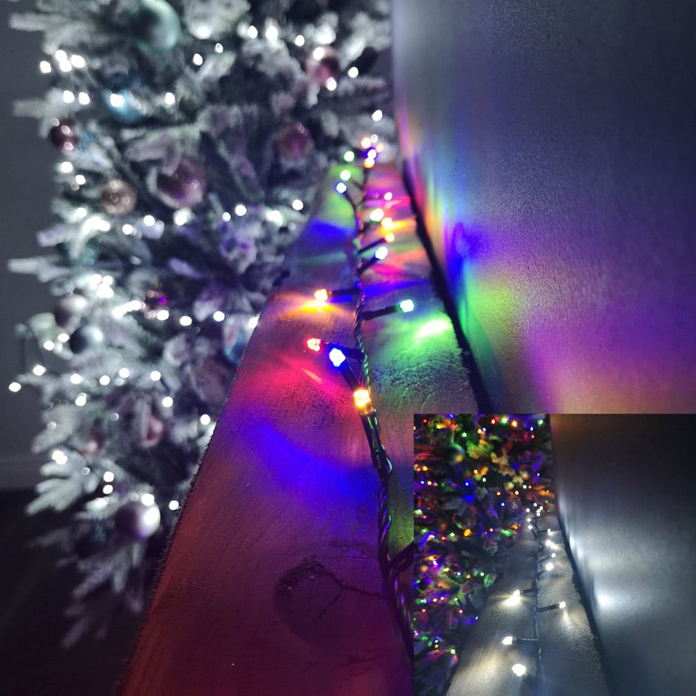 Samuel Alexander 240 White or Multicolour LED Colour Changing String Lights Image 1