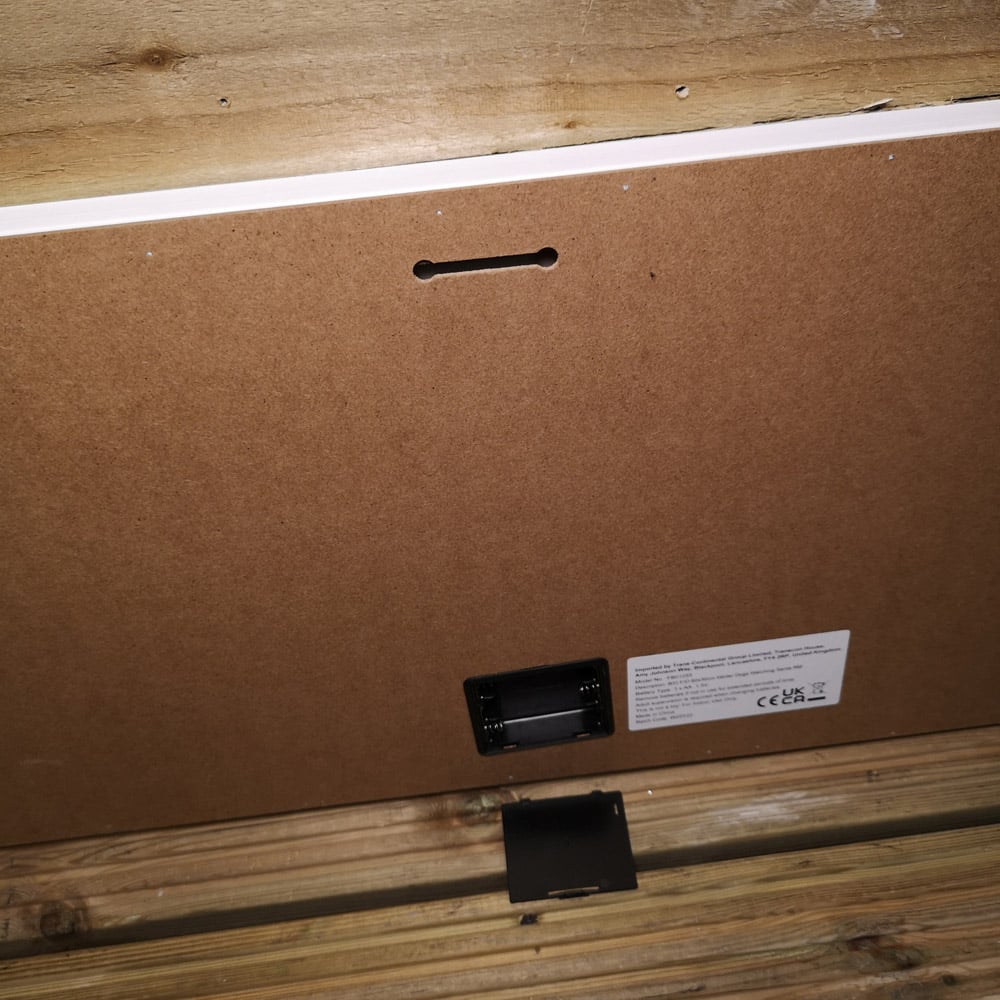 Samuel Alexander Winter Dogs Watching Santa Sleigh Christmas Light Up Wall Art 30 x 60cm Image 5