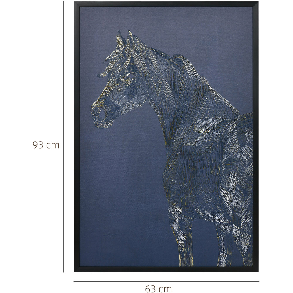 Portland Horse Wall Art Canvas 93 x 63cm Image 7