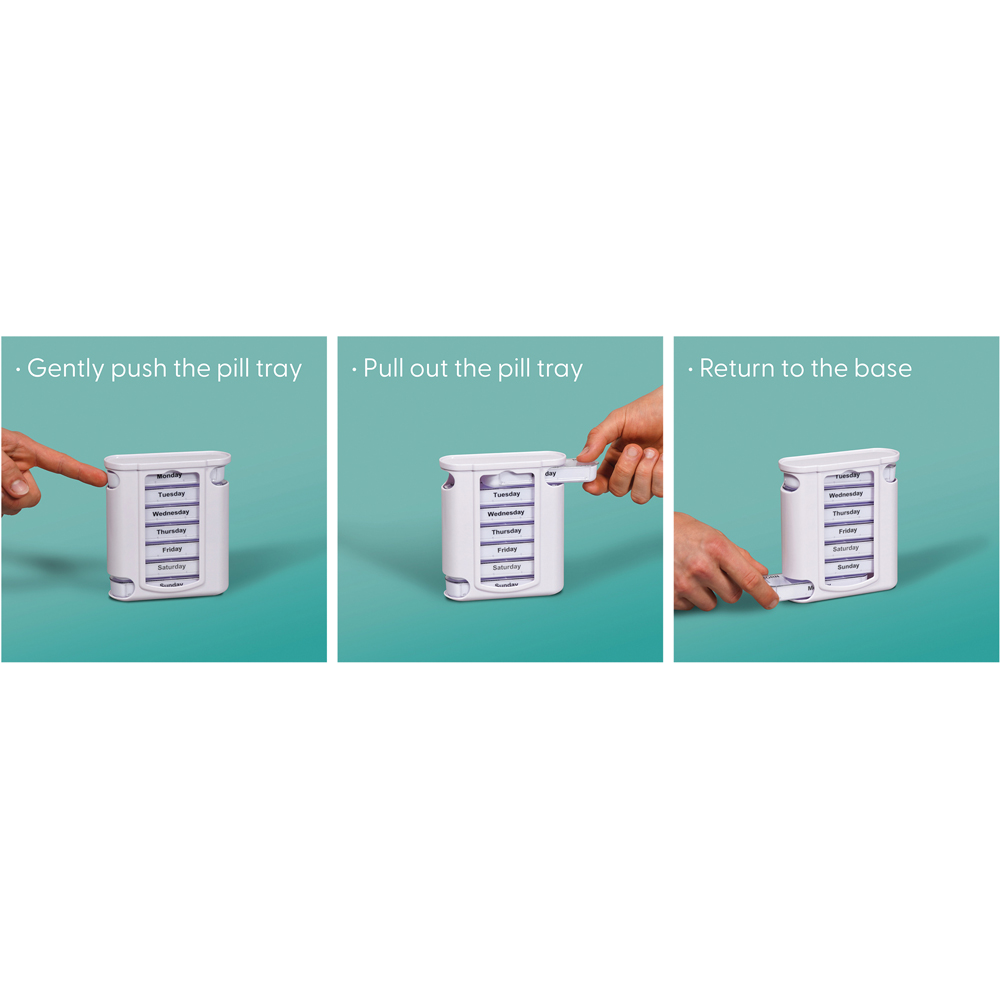 Aidapt Weekday Pill Dispenser Image 2