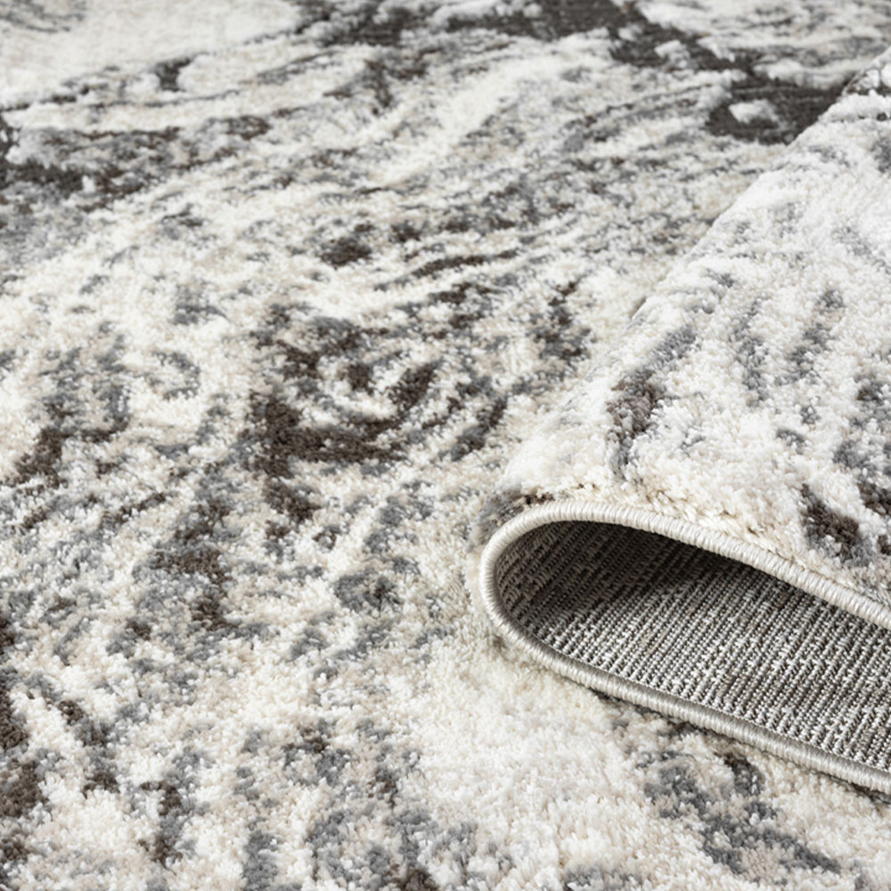 Desire Rugs Eleanor Grey Abstract Embossed Rug 160 x 230cm Image 3