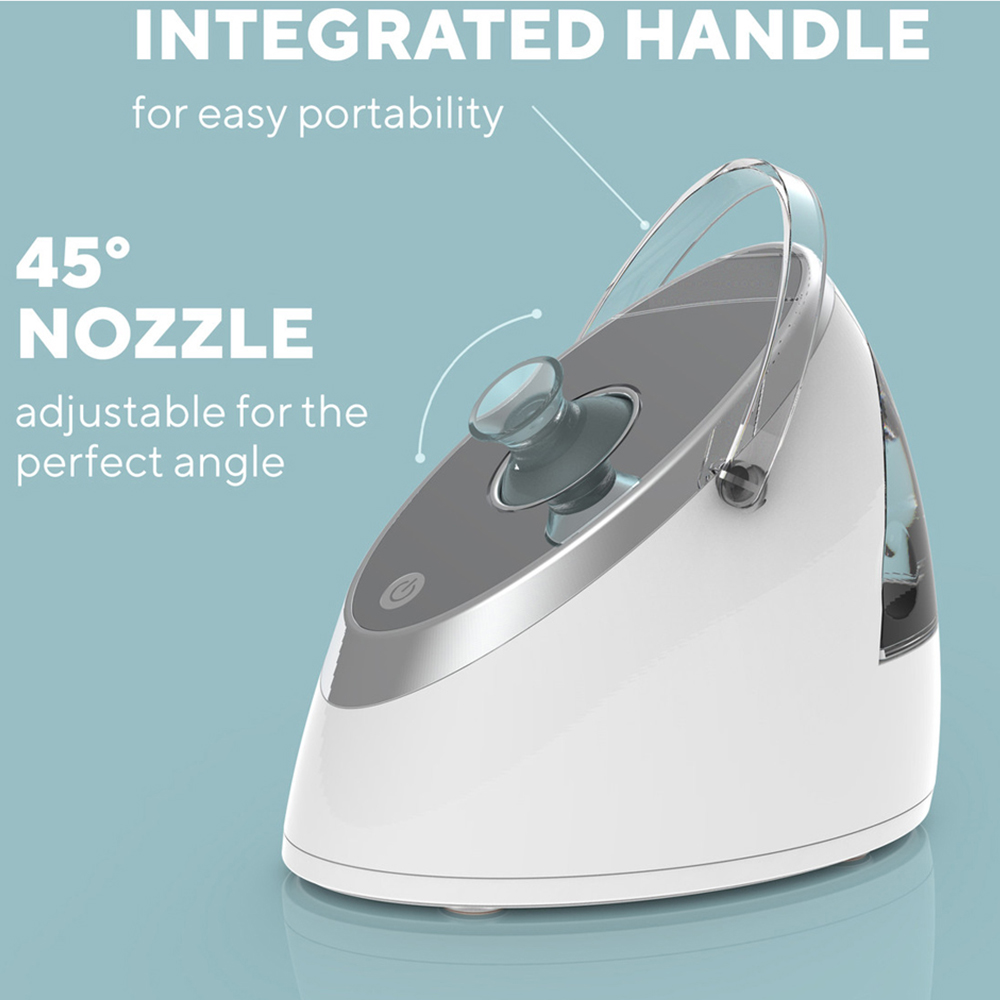 Homedics Nano Facial Steamer with Adjustable Nozzle and Detachable Water Tank Image 4