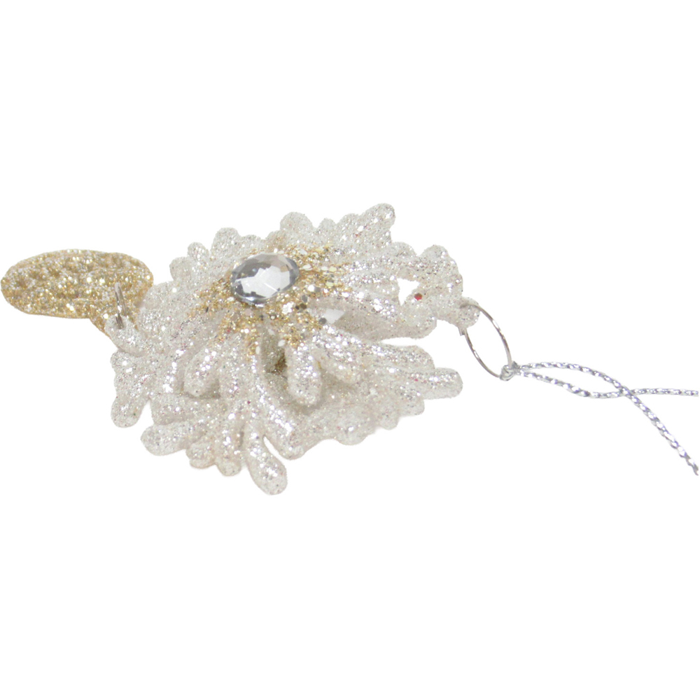 Snowflake with Droplet Hanging Decoration Image 6