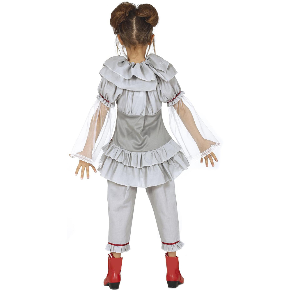 Fiestas Guirca White and Red Scary Clown Halloween Costume 7 to 9 Years Image 2