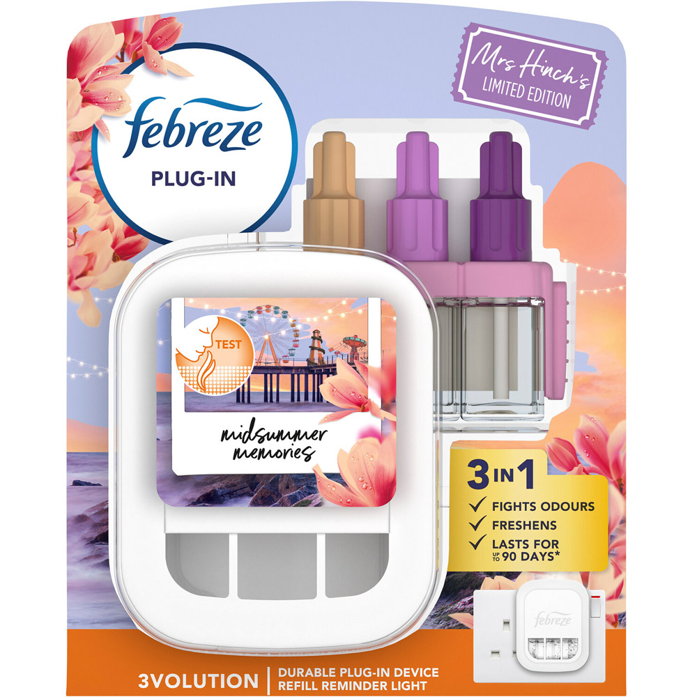 Febreze Mrs Hinch 3 Volution Plug In Starter Kit