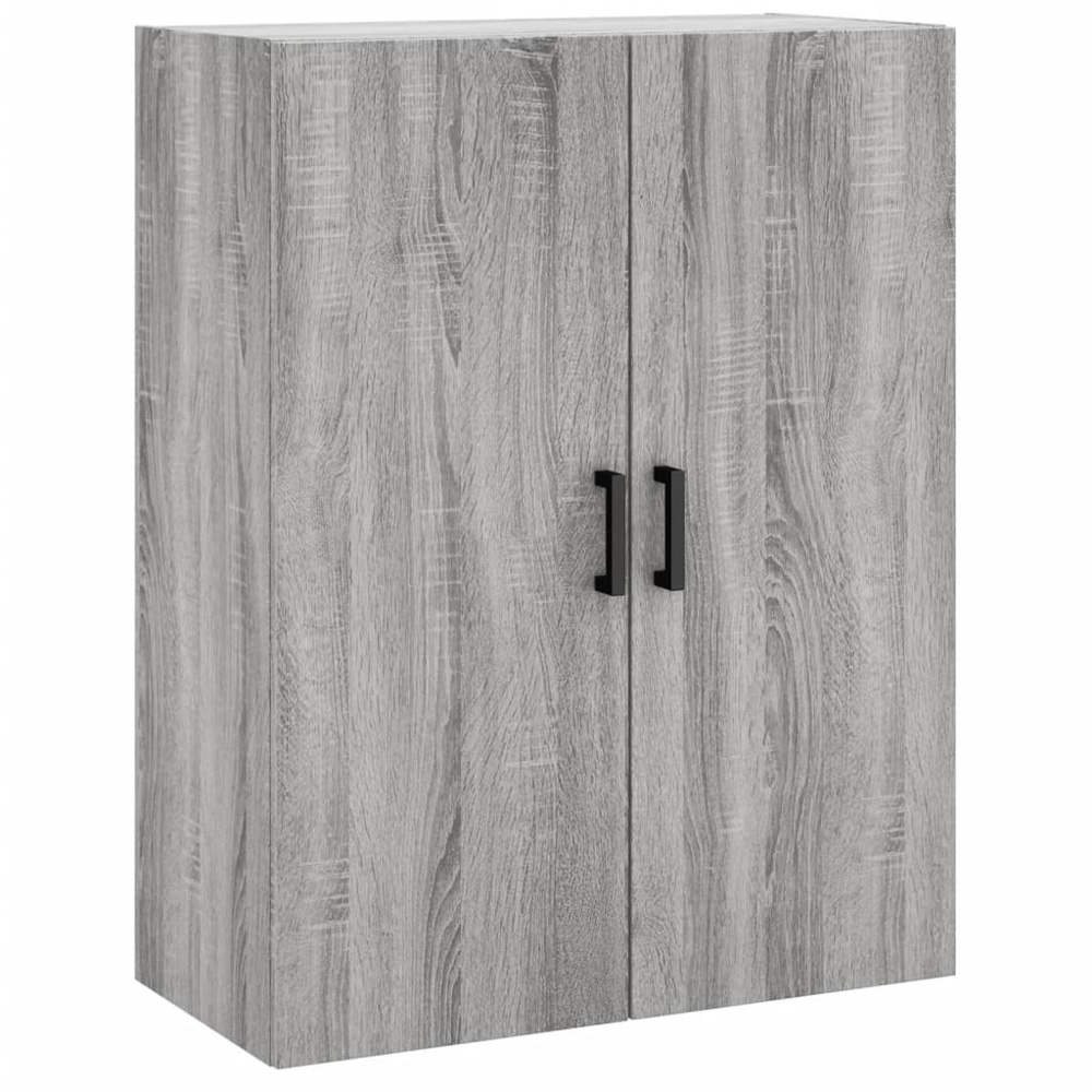 vidaXL 4 Door 2 Drawer Grey Sonoma Highboard Image 5