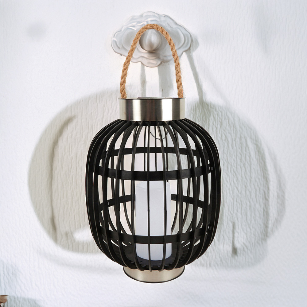 Solar Sydney Lantern - Black Image 2