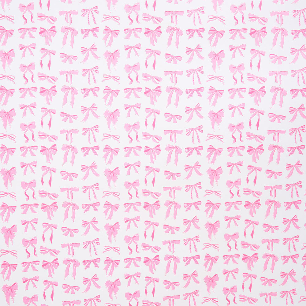 Bow Gift Wrap Pink Image 4