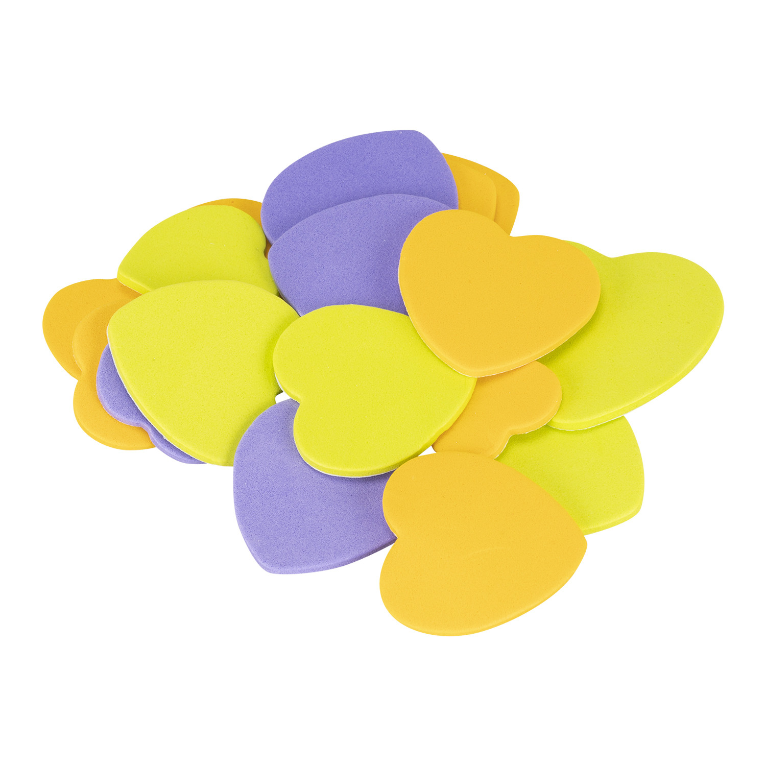 Crayola Assorted Foam Hearts Tub Image 2