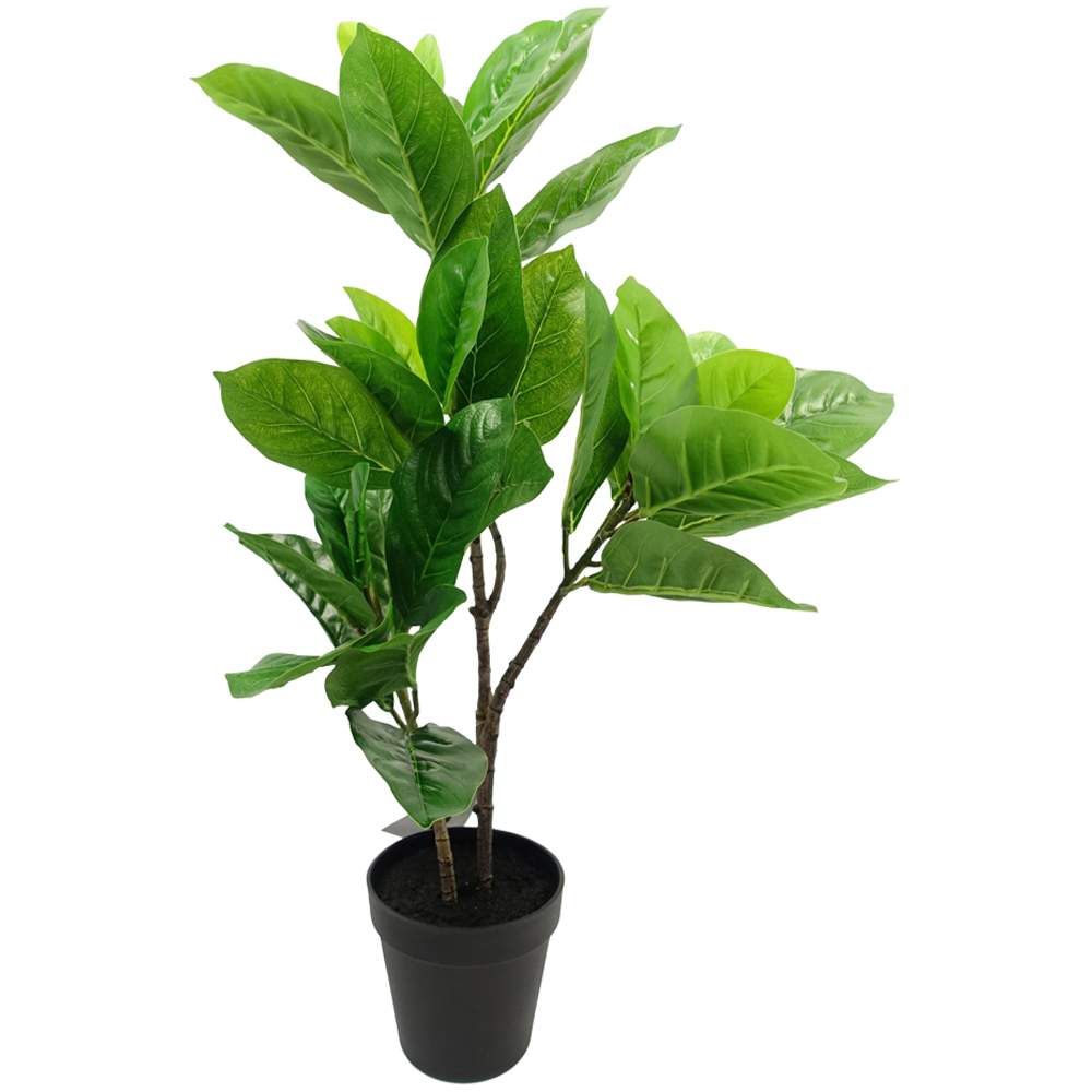Leaf Rubber Artificial Plant in Pot 65cm Image 1