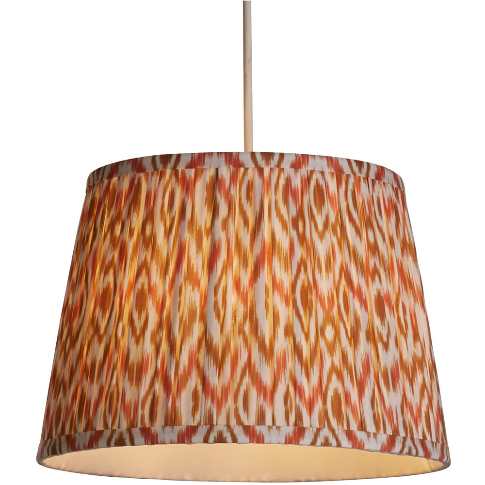 Lighting Collection Bronwyn Mushroom Pleat Shade Image 3