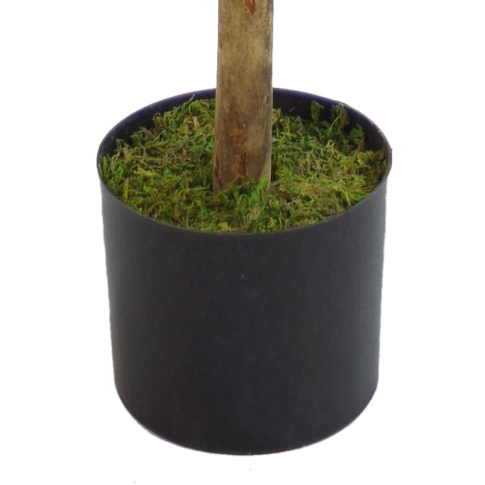 Leaf Boxwood Buxus Ball Topiary Artificial Tree Pot 4ft Image 3