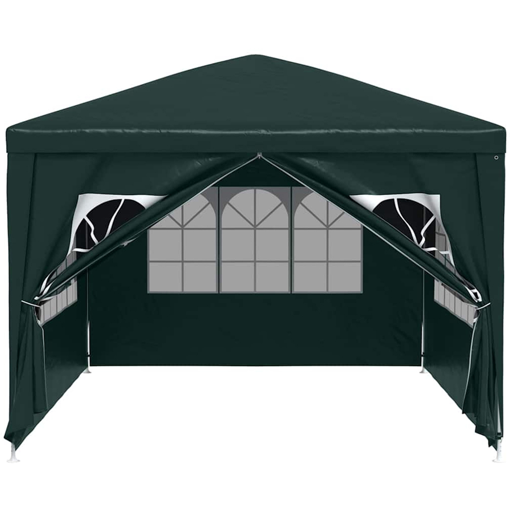 vidaXL 3 x 4m Green Garden Party Tent with Sidewalls Image 4