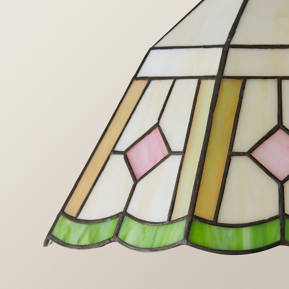 ValueLights Beatrix Tiffany Ceiling Pendant Lamp Shade Image 5