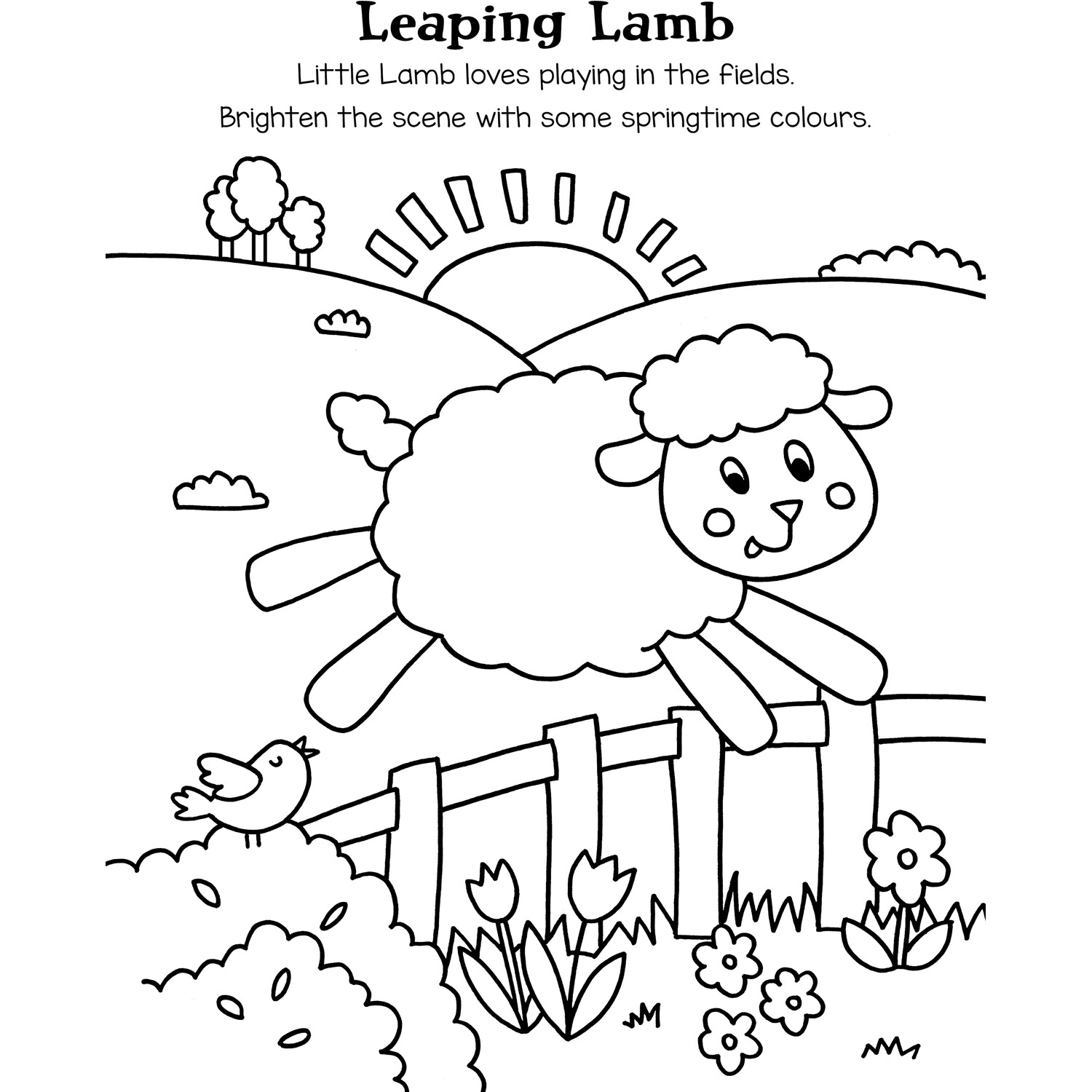 Spring Colouring Set Image 4