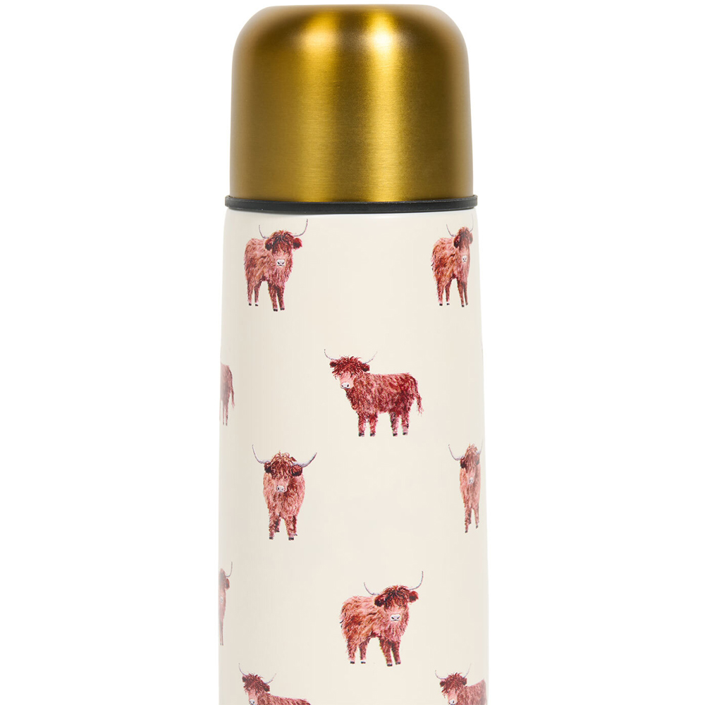Highland Cow Flask Image 4