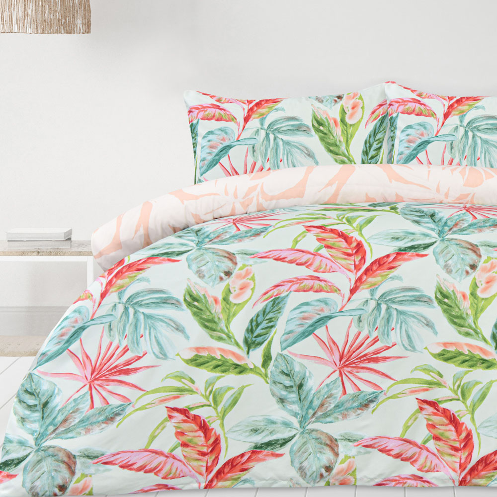 Smart Living Single Exotic Palms Duvet Set Image 4