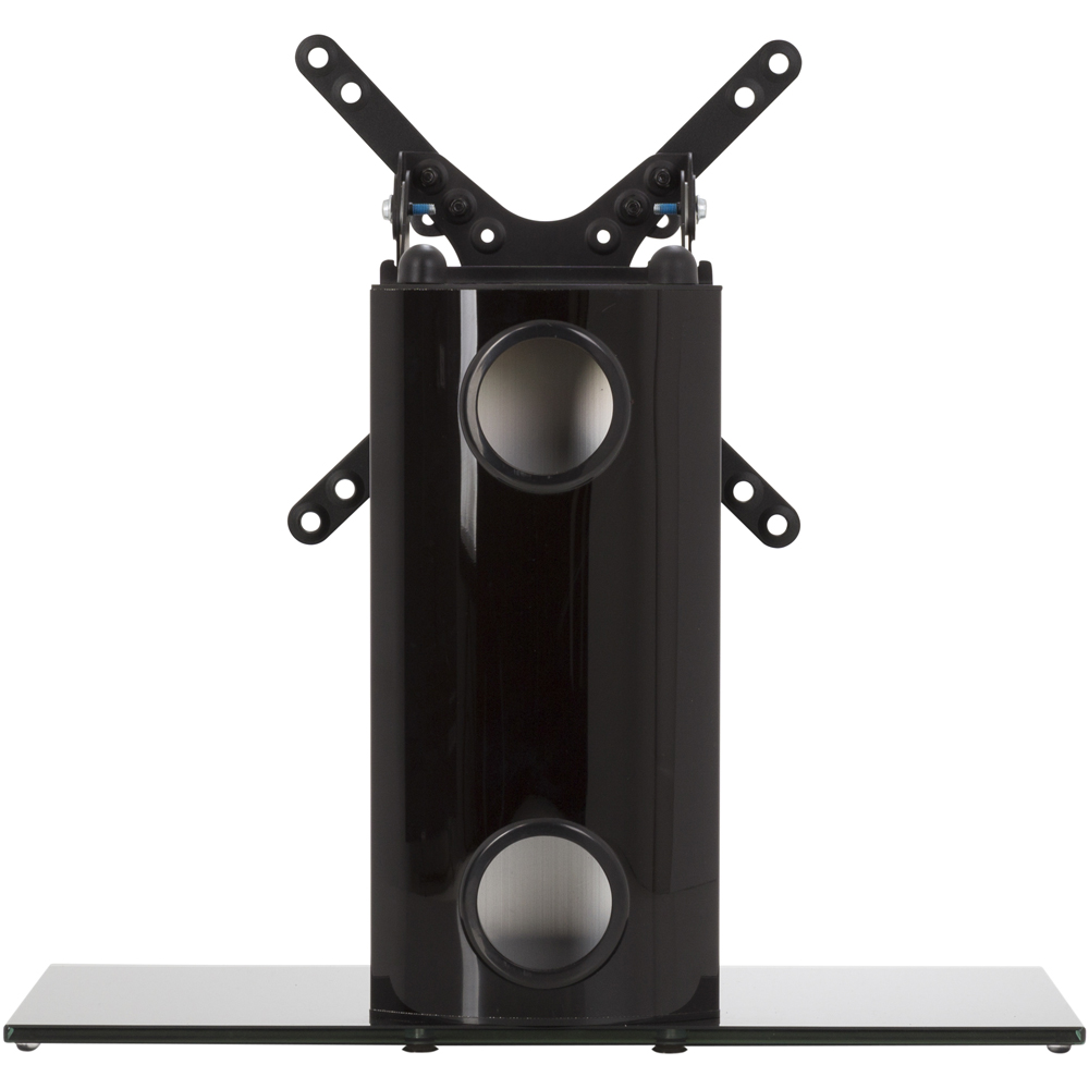 AVF Universal Black Adjustable Tilt Table Top TV Stand Image 3