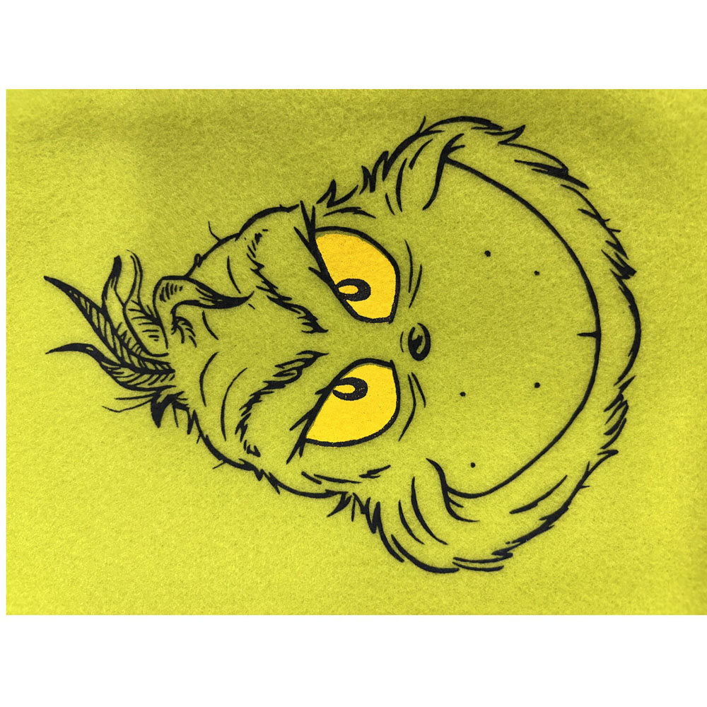 The Grinch Green Hat and Scarf Set Green Image 3