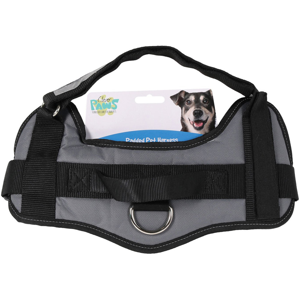 Padded Dog Harness - Grey / S Image 1