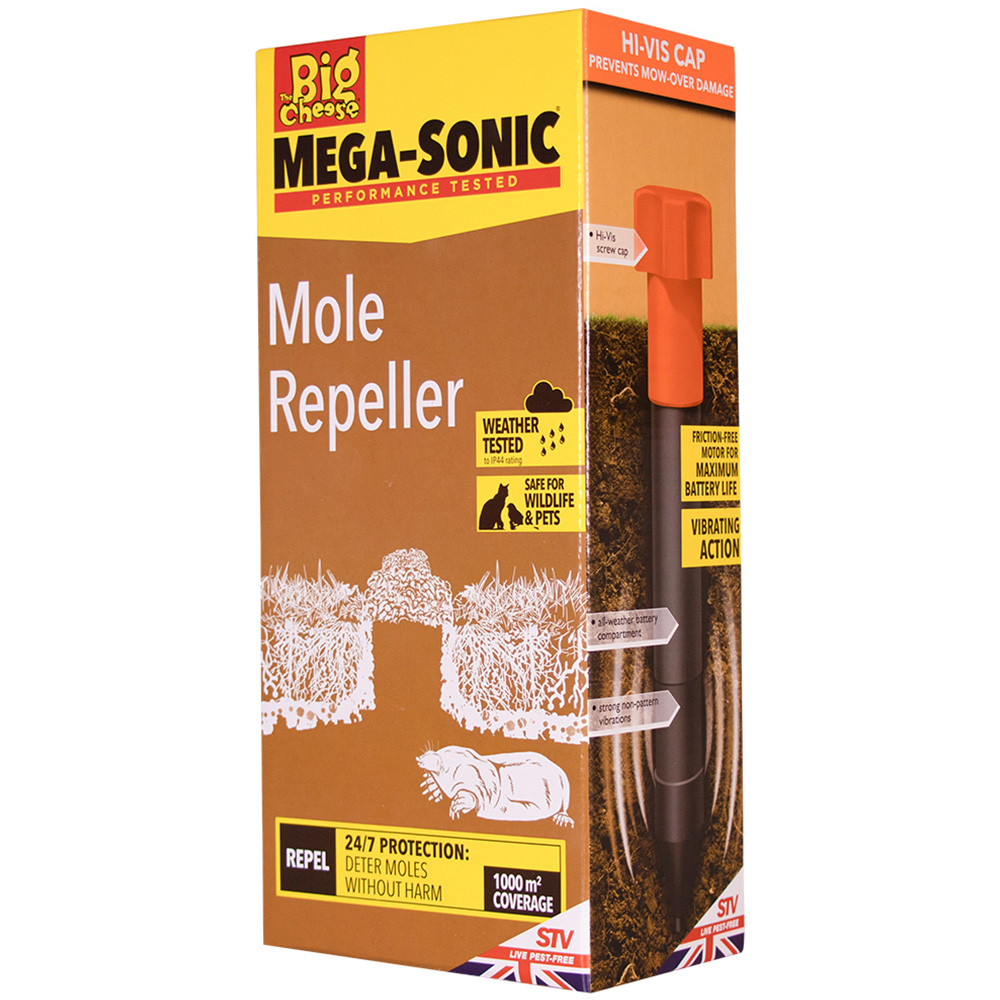 The Big Cheese Mega Sonic Mole Repeller Image 4