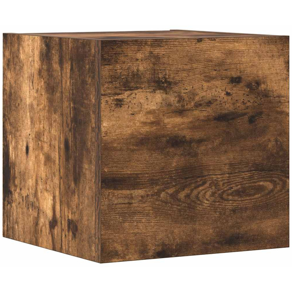 vidaXL 4 Piece Smoked Oak Wall Mounted TV Cabinet Set Image 7