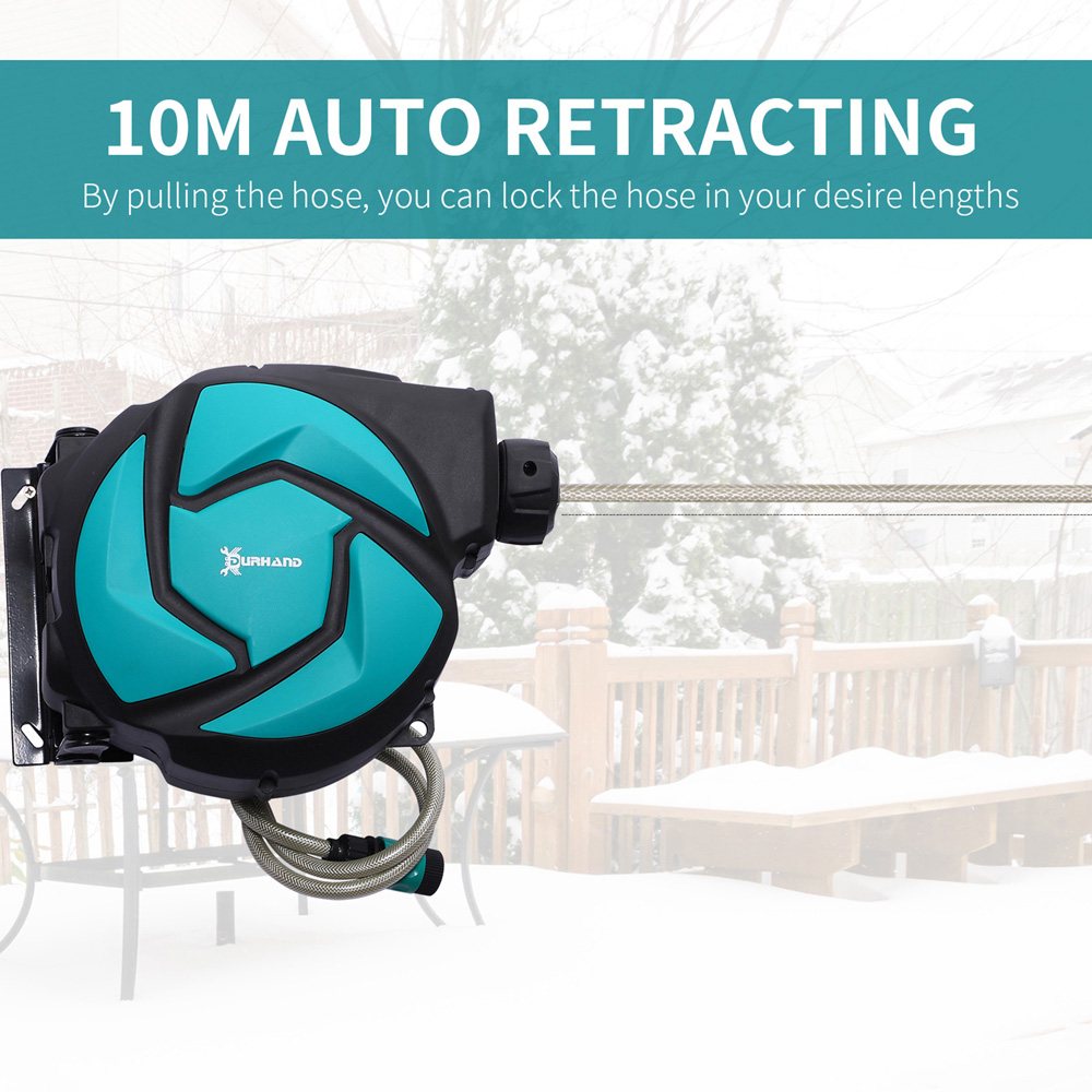 DURHAND 10m Water Hose Reel Image 5