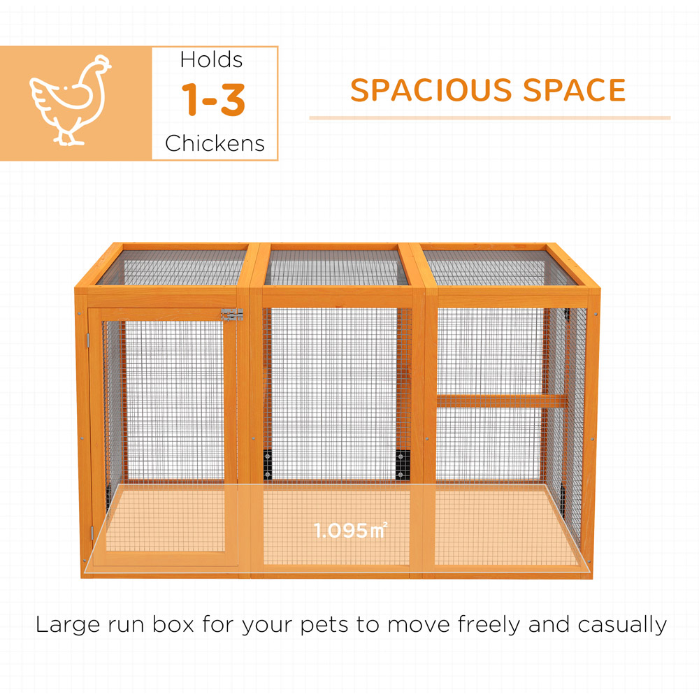 PawHut Wooden Combinable Chicken Coop Image 2