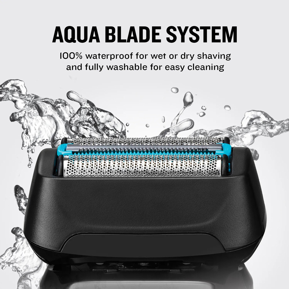 Remington F6 Style Series Waterproof Aqua Foil Electric Shaver Image 4