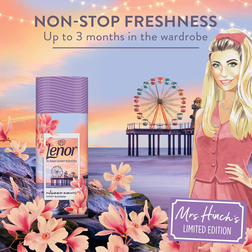 Lenor Mrs Hinch Fabric Scent Booster Beads 155g Midsummer Memories Image 3