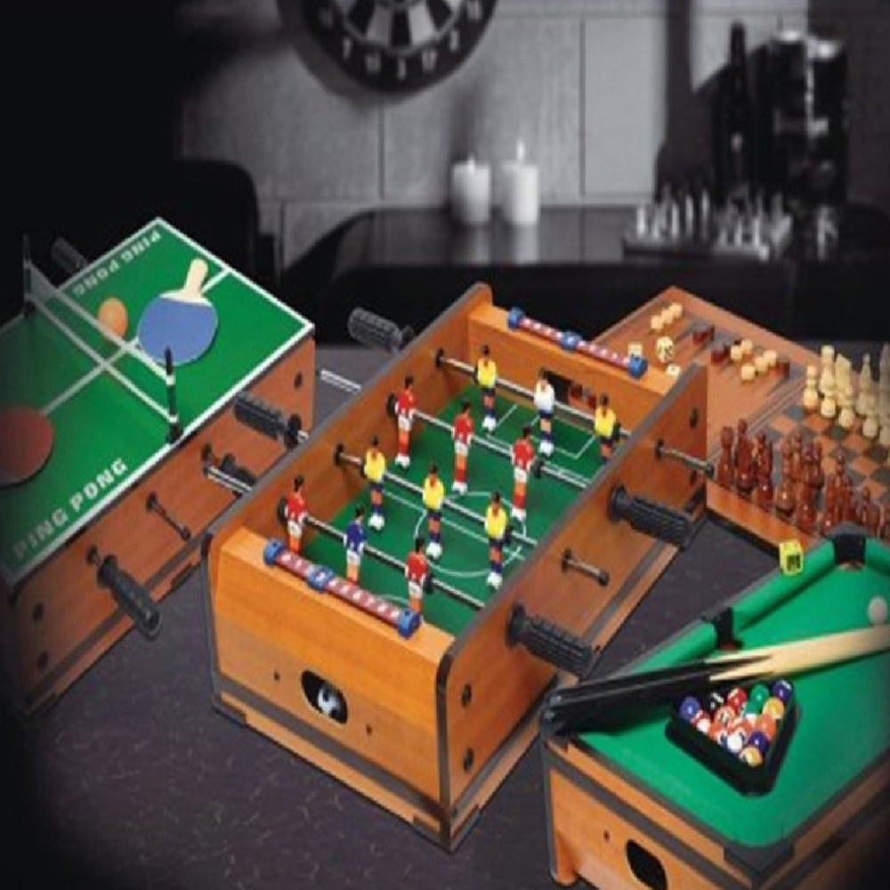 Rexco Deluxe 5 in 1 Table Game Set Image 2