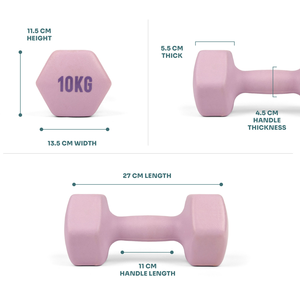 Myga Dumbbell 10kg 2 Pack Image 3
