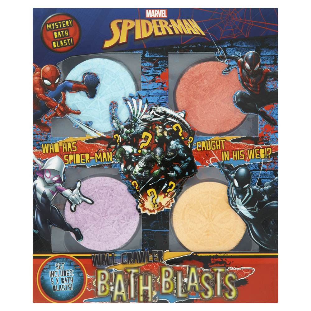 Marvel Spiderman Bath Blasts Image