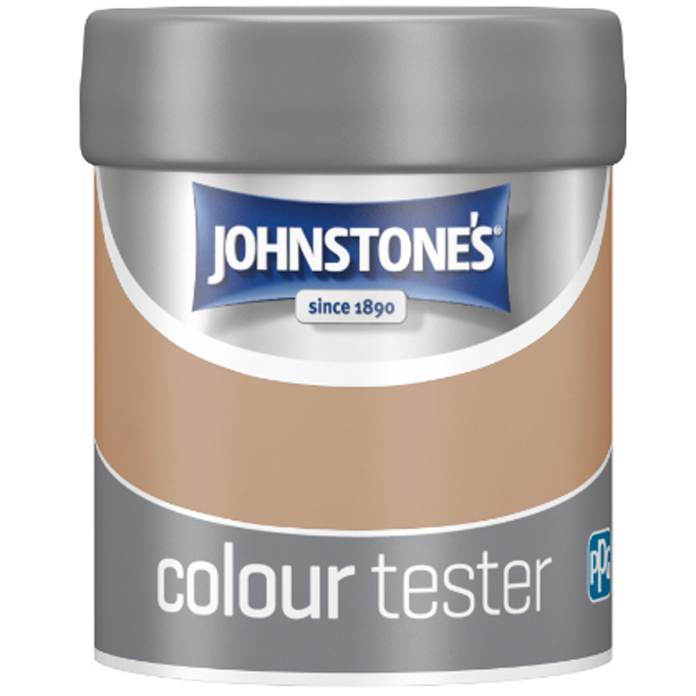 Johnstone's Burnt Sugar Matt Emulsion Tester Pot 75ml Image 2