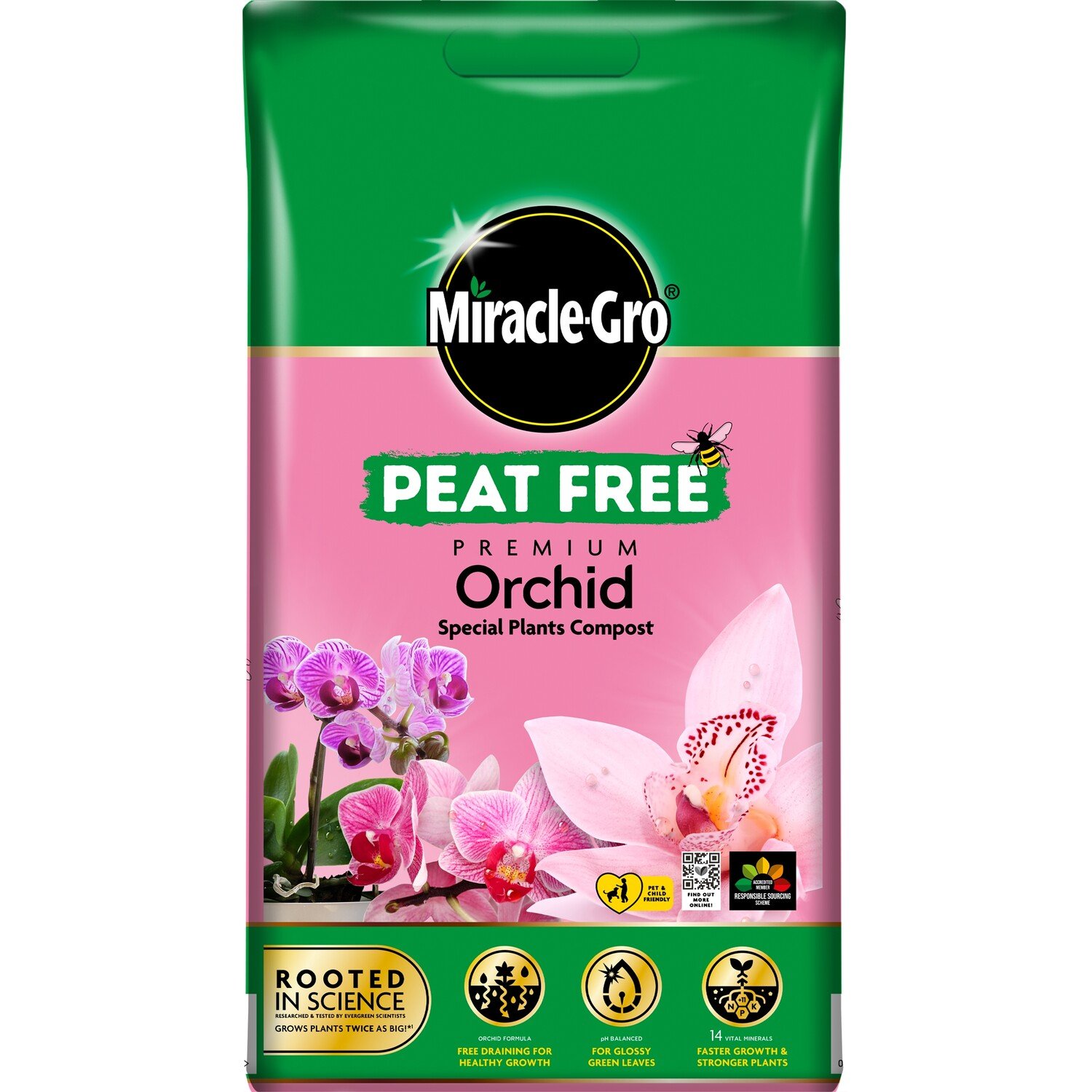 Miracle-Gro Peat Free Orchid 10L Image 1