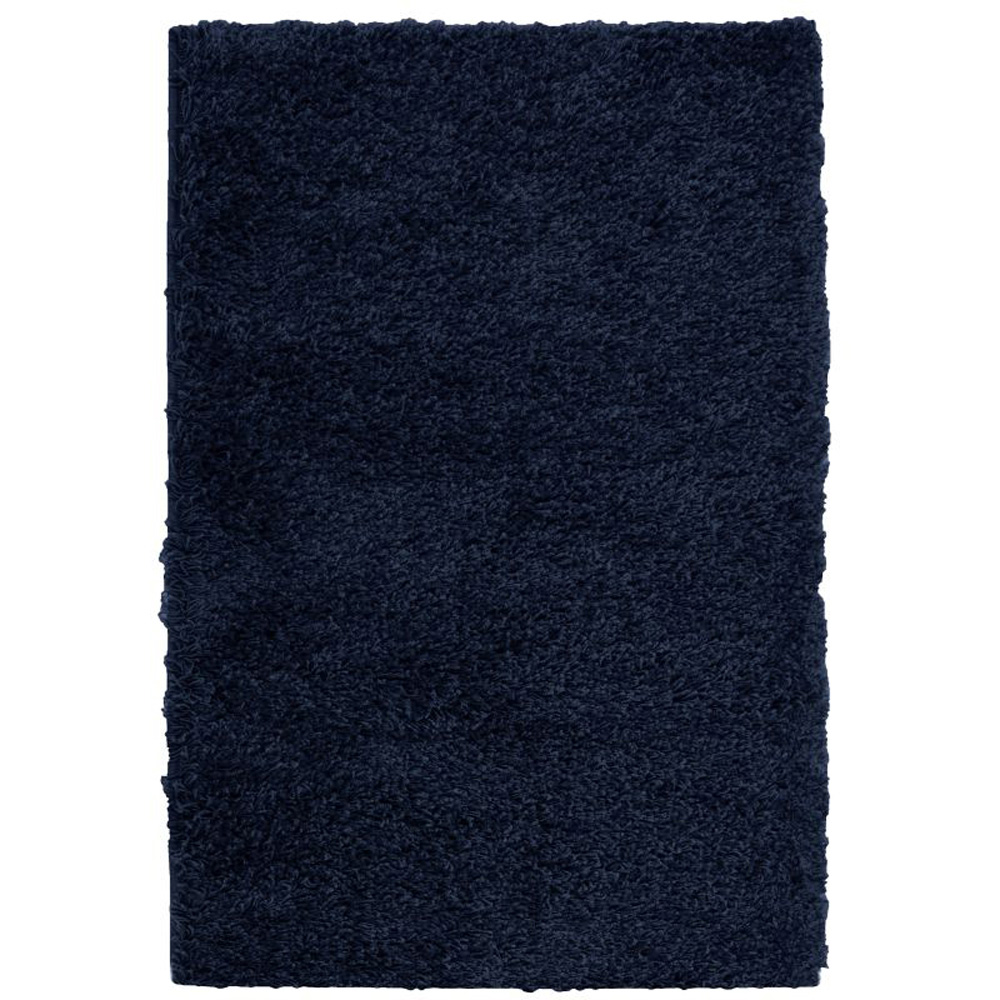 Homemaker Jazz Navy Shaggy Rug 140 x 200cm Image 2