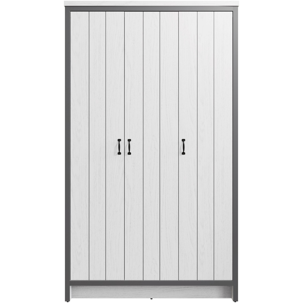 GFW Boston White Oak 4 Piece Bedroom Furniture Set Image 2