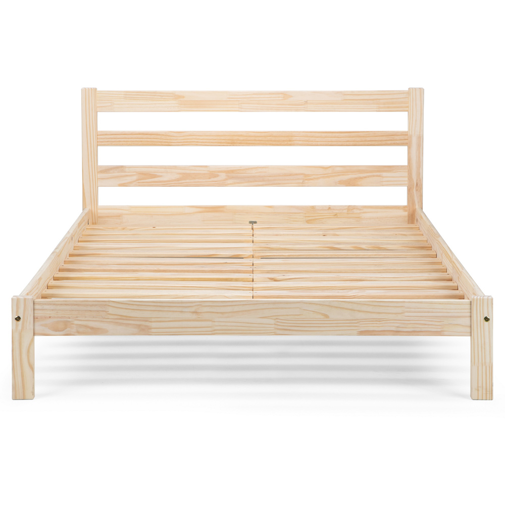 Julian Bowen Sami Double Unfinished Pine Bed Image 4