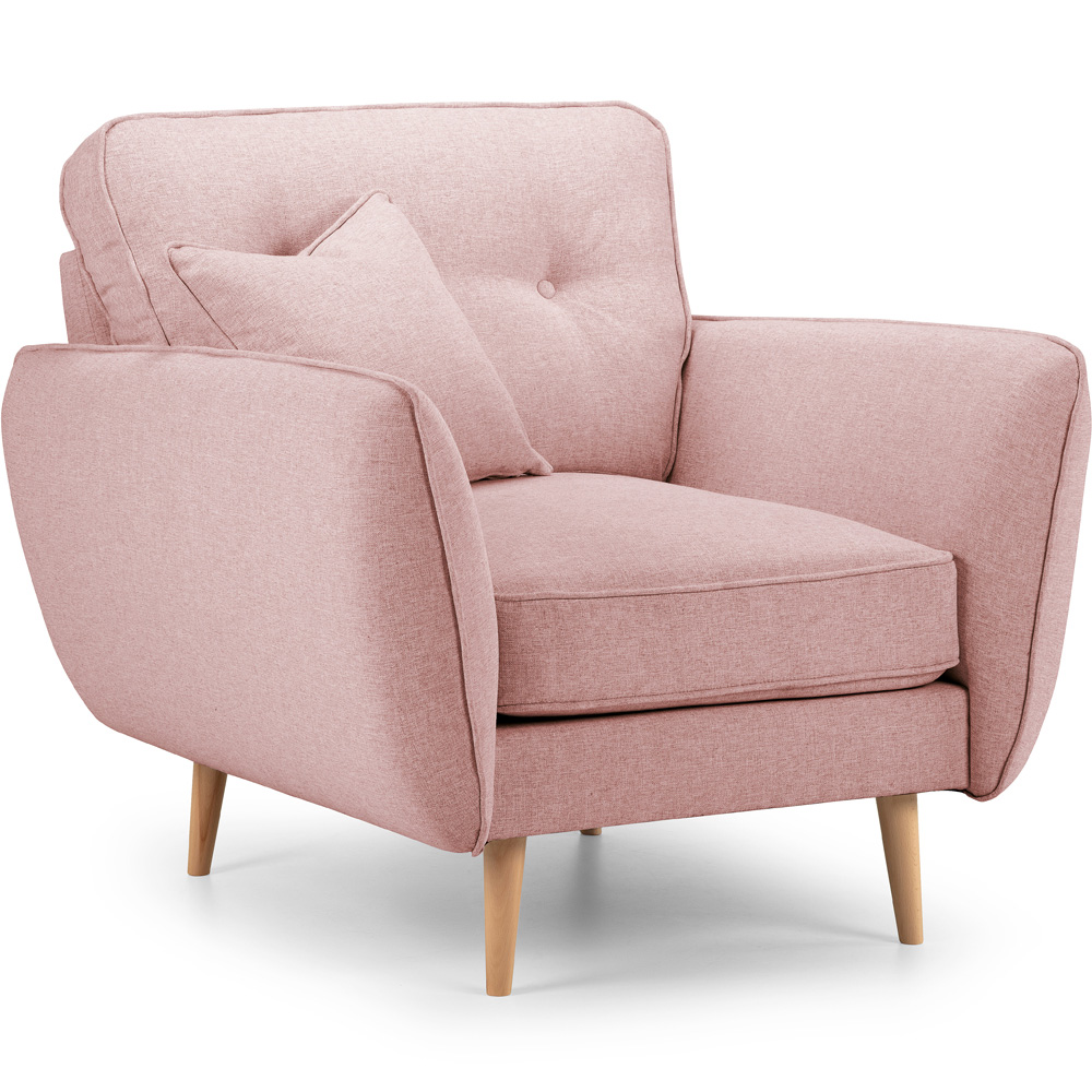 Opry Faro Soft Pink Armchair Image 2