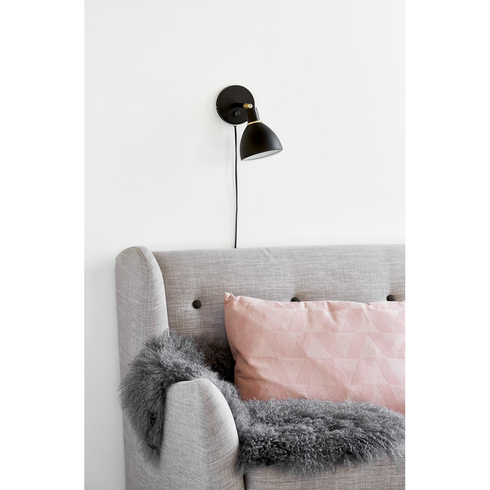 Nordlux Ray E14 Black Wall Light Image 2