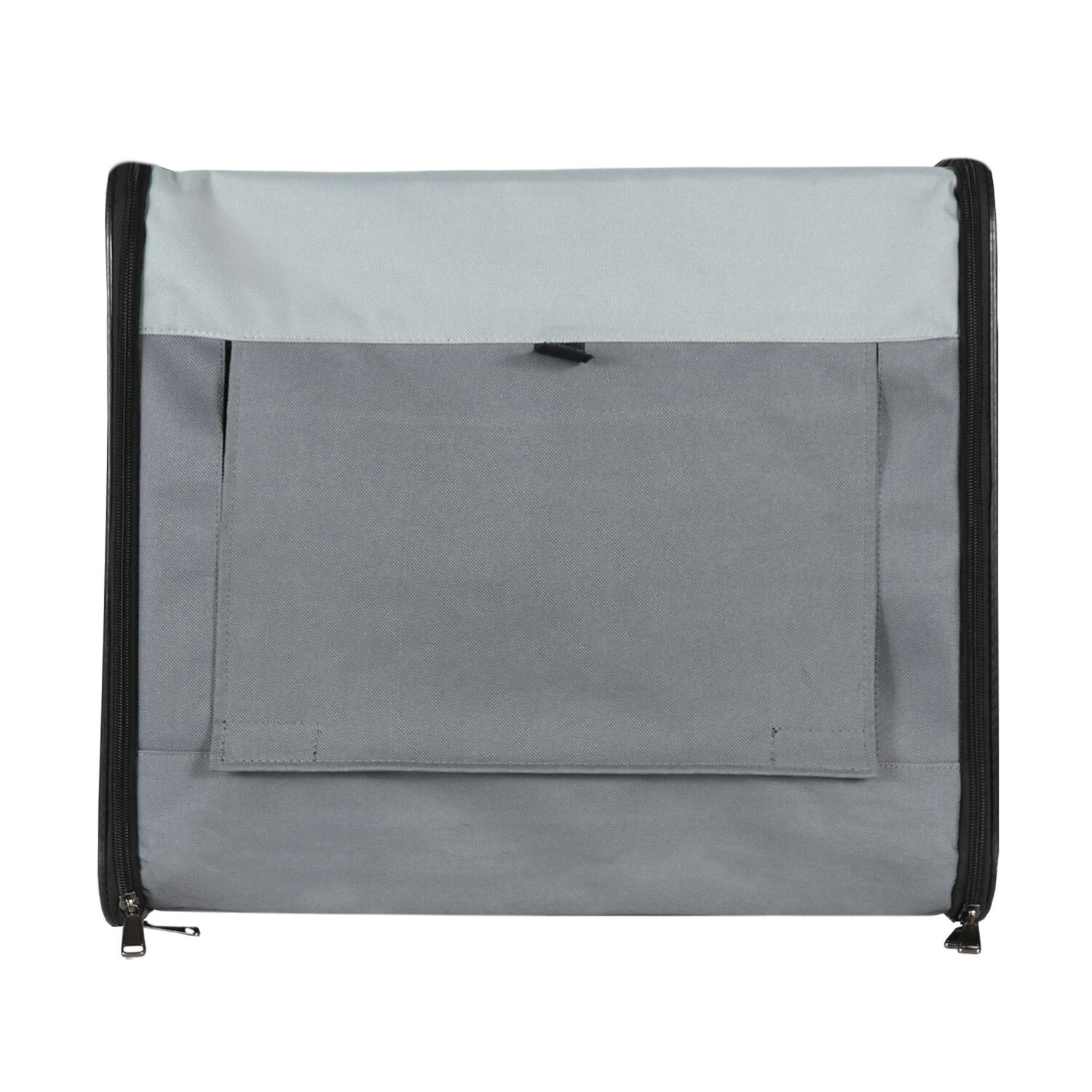 Soft Portable Pet Kennel Grey L Image 5