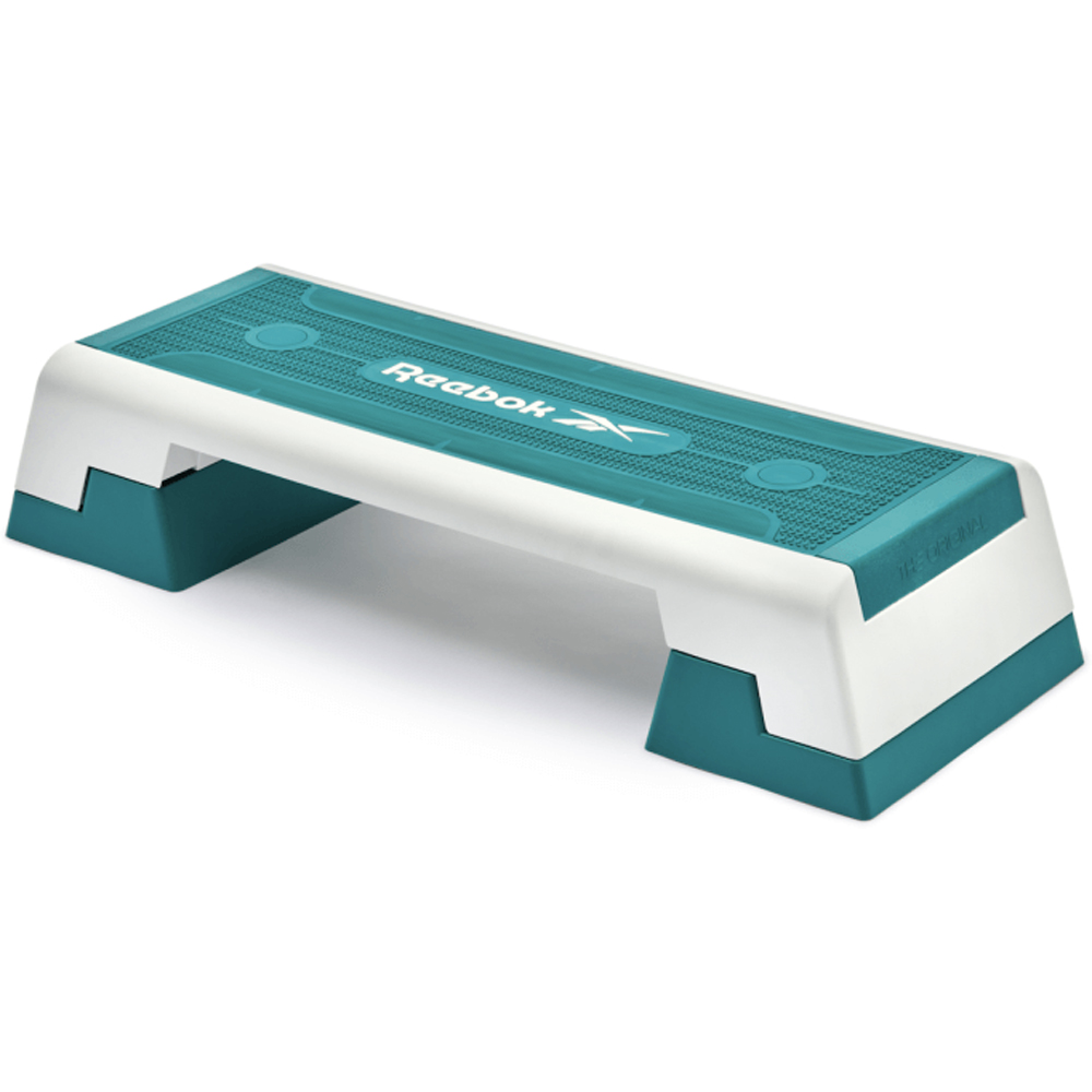 Reebok Teal Adjustable Fitness Step Image 2
