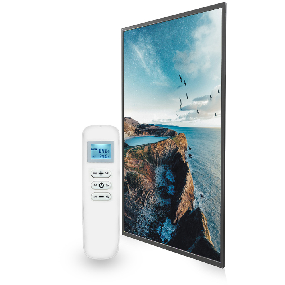 Mirrorstone Nexus Mystical Lagoon Image Wi-Fi Infrared Heating Panel 900W 795 x 1195mm Image 3