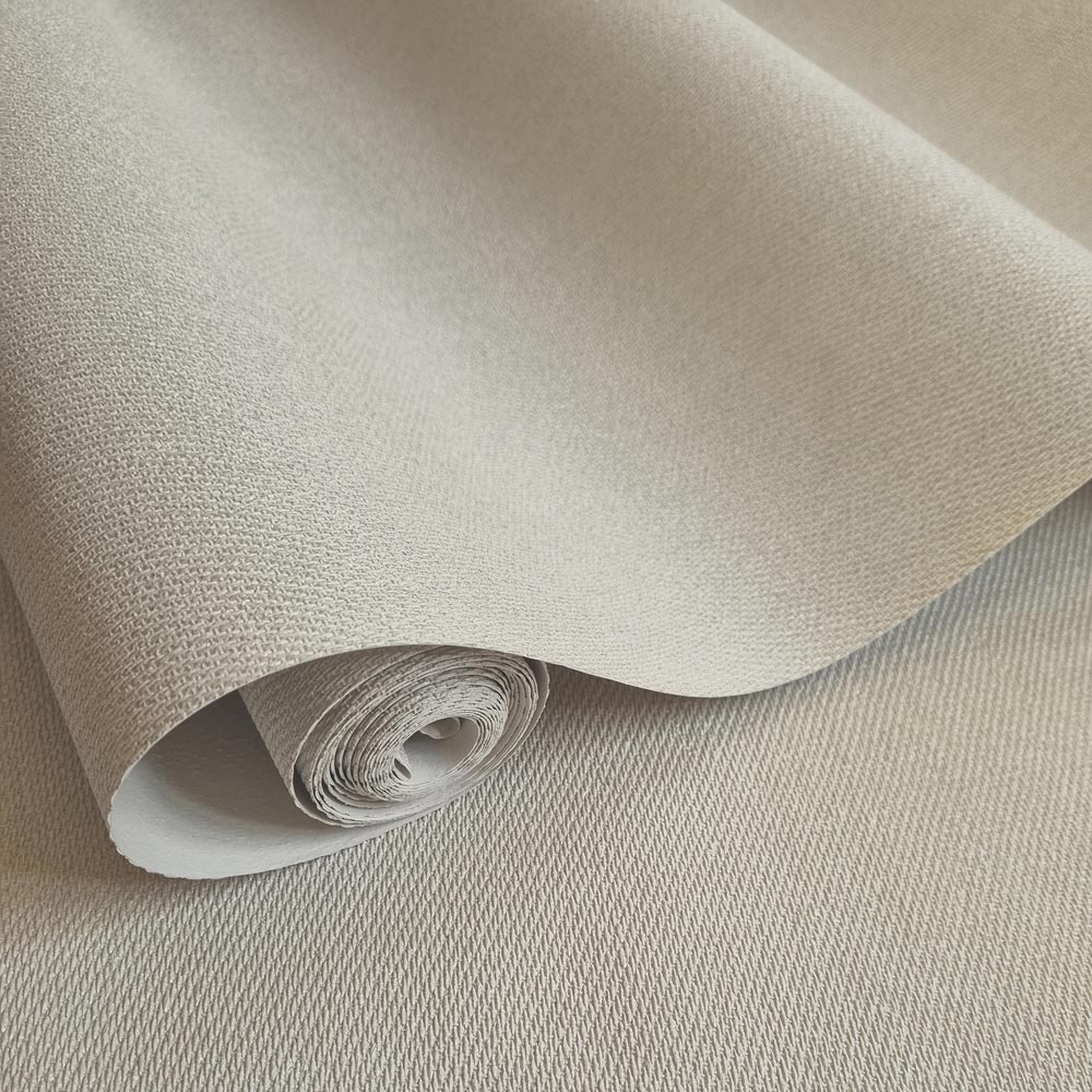 Holden Decor Weave Beige Vinyl Wallpaper Image 2