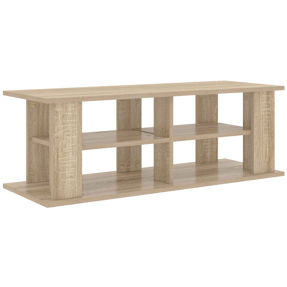 vidaXL 2 Shelf Sonoma Oak TV Stand Image 2