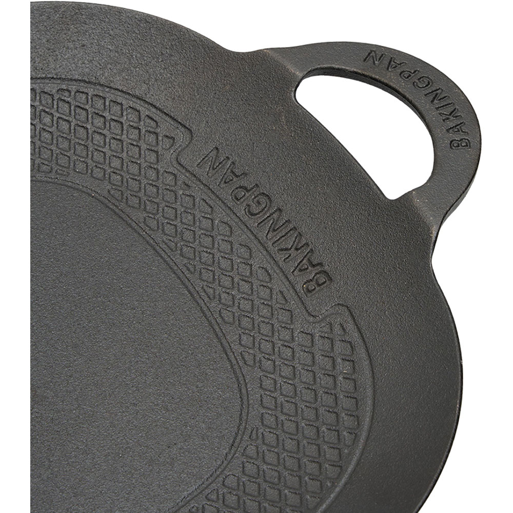 Living and Home Flat Centre Cast Iron Grill Pan Image 4